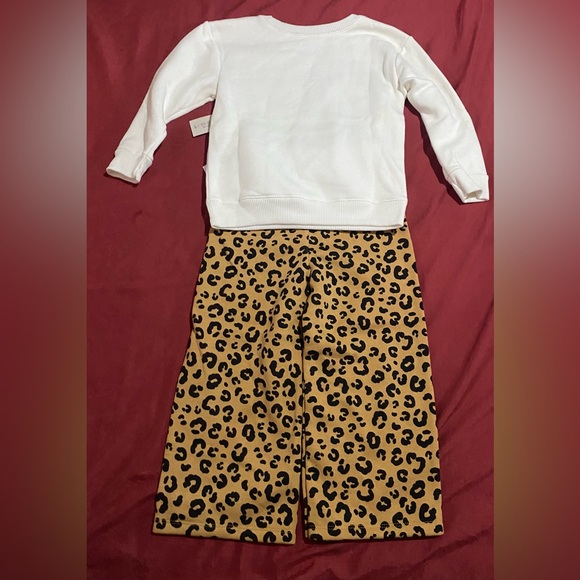 Animal print cat outfit toddler girl - Picture 4 of 5